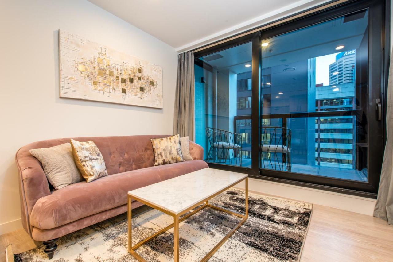 【Jht】Brand New, 2 Brm,Stylish,Opposite To Skytower Apartamento Auckland Exterior foto